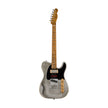 Fender Custom Shop Ltd Ed Kyle Mcmillin Masterbuilt Brent Mason Heavy Relic Telecaster, Flat Silver Satin
