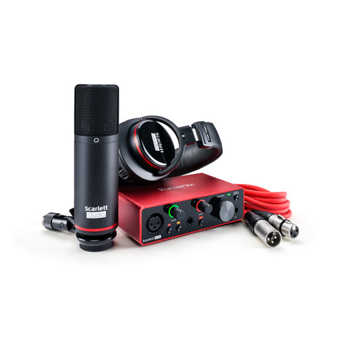 Focusrite Scarlett Solo Studio Pack (3rd Generation)