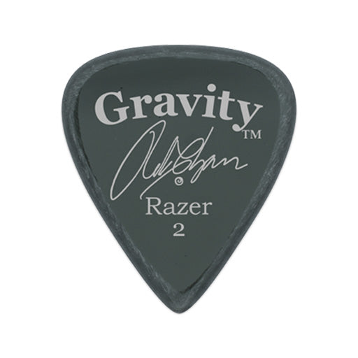 Gravity Razer Standard 2.0mm Guitar Pick, Master Smoke