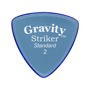 Gravity Striker 2.0mm Speed Bevel Guitar Pick, Right-handed, Standard, Polished