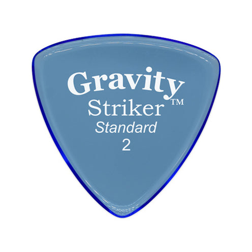 Gravity Striker 2.0mm Speed Bevel Guitar Pick, Right-handed, Standard, Polished