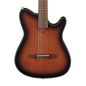 Ibanez FRH10N-BSF Acoustic-Electric Guitar, Brown Sunburst Flat