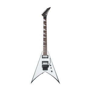 Jackson JS Series King V JS32 Electric Guitar, Amaranth FB, White with Black Bevels