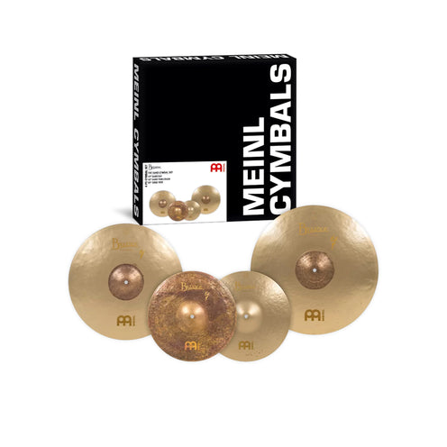 MEINL Cymbals BV-141820SA Byzance Vintage Sand Cymbal Set (14" Sand Hat/18" Sand Thin Crash/ 20" Sand Ride)