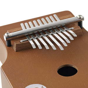 MEINL Percussion KA9P-AB Pickup Kalimba, Medium, African Brown
