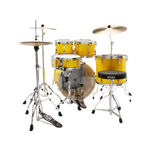 TAMA IP52H6W-ELY Imperialstar Drum 5-Piece Drum Kit w/Hardware, Electric Yellow
