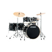 TAMA IP62H6W-HBK Imperialstar Drum 6-Piece Drum Kit w/Hardware+Throne, Hairline Black