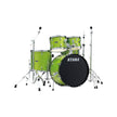 TAMA ST52H6-LGS Stagestar 5-Piece Drum Kit w/ Hardware+Throne, Lime Green Sparkle