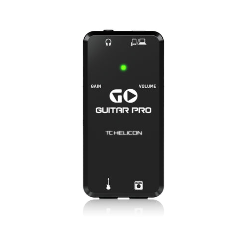 TC Helicon GO GUITAR PRO Portable Guitar Interface
