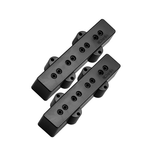 DiMarzio DP123BK Model J Neck/Bridge Bass Pickup Set, Black – Swee