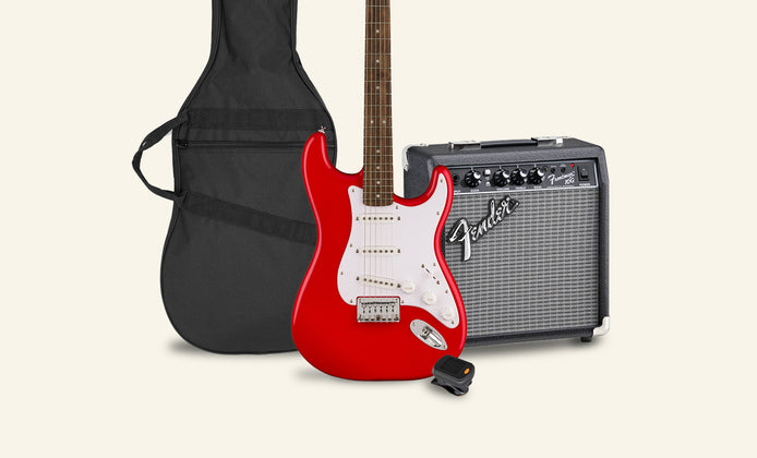 Squier Sonic Stratocaster HT Bundle | Swee Lee Indonesia