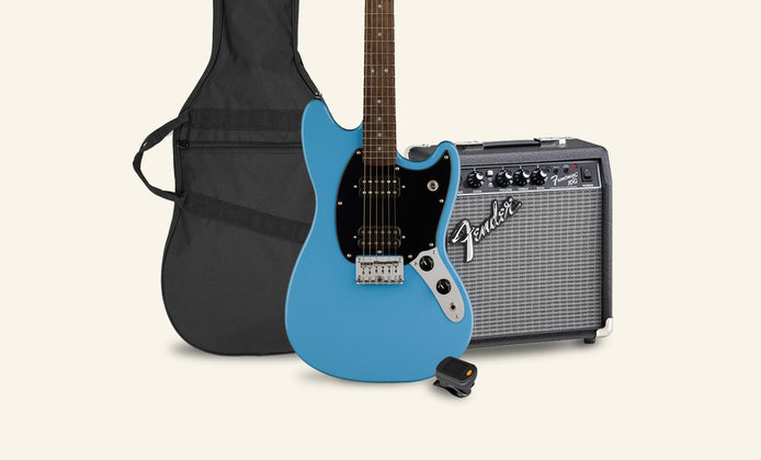 Squier Sonic Mustang HH Bundle | Swee Lee Indonesia