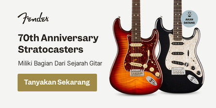 70th Anniversary Stratocasters | Swee Lee Indonesia