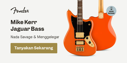 Fender Mike Kerr Jaguar Bass | Swee Lee Indonesia