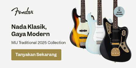 Fender MIJ Traditional 2025 Collection | Swee Lee Indonesia