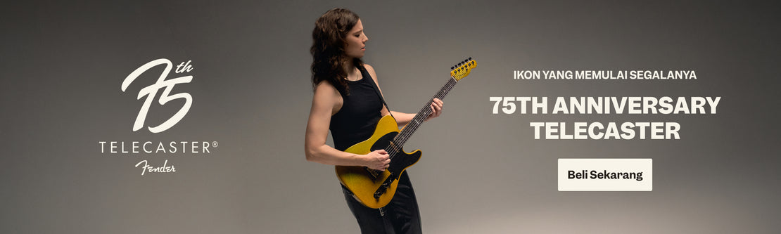 Fender 75th Anniversary Telecaster | Swee Lee Indonesia