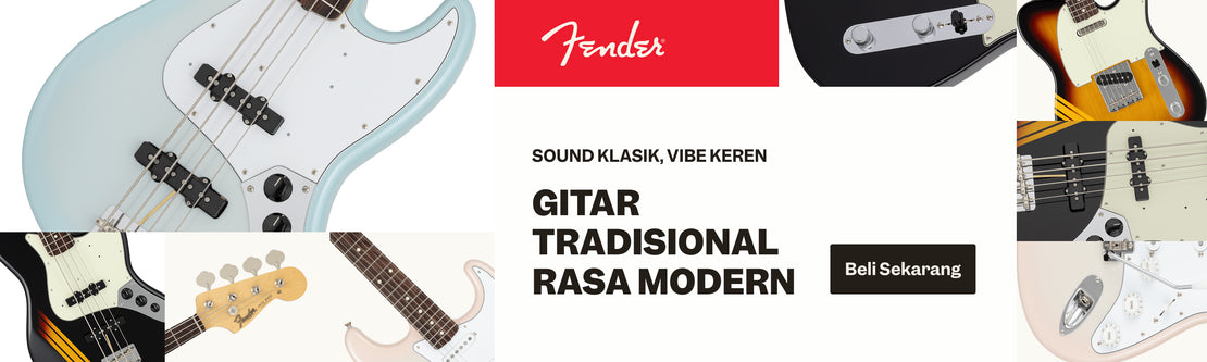 Fender Japan Traditional 2025 | Swee Lee Indonesia