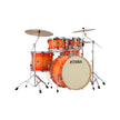 TAMA CL52KRS-TLB Superstar Classic Maple 5-Piece Drum Shell Kit, Tangerine Lacquer Burst