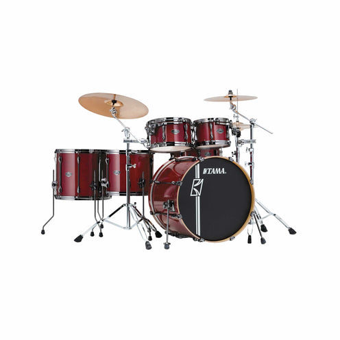 TAMA ML62HZBNS-CCW Superstar Hyper-Drive Maple 6-Piece Drum Shell Kit Only, Classic Cherry Wine