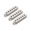 Allparts PC-0406-050 Parchment Guitar Pickup Covers for Stratocaster, Set of 3