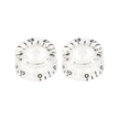 Allparts PK-0130-031 Clear Vintage Style Speed Knobs, Set of 2