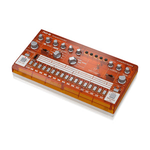 Behringer RD-6-TG Analog Drum Machine, Orange Translucent