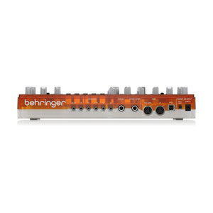 Behringer RD-6-TG Analog Drum Machine, Orange Translucent