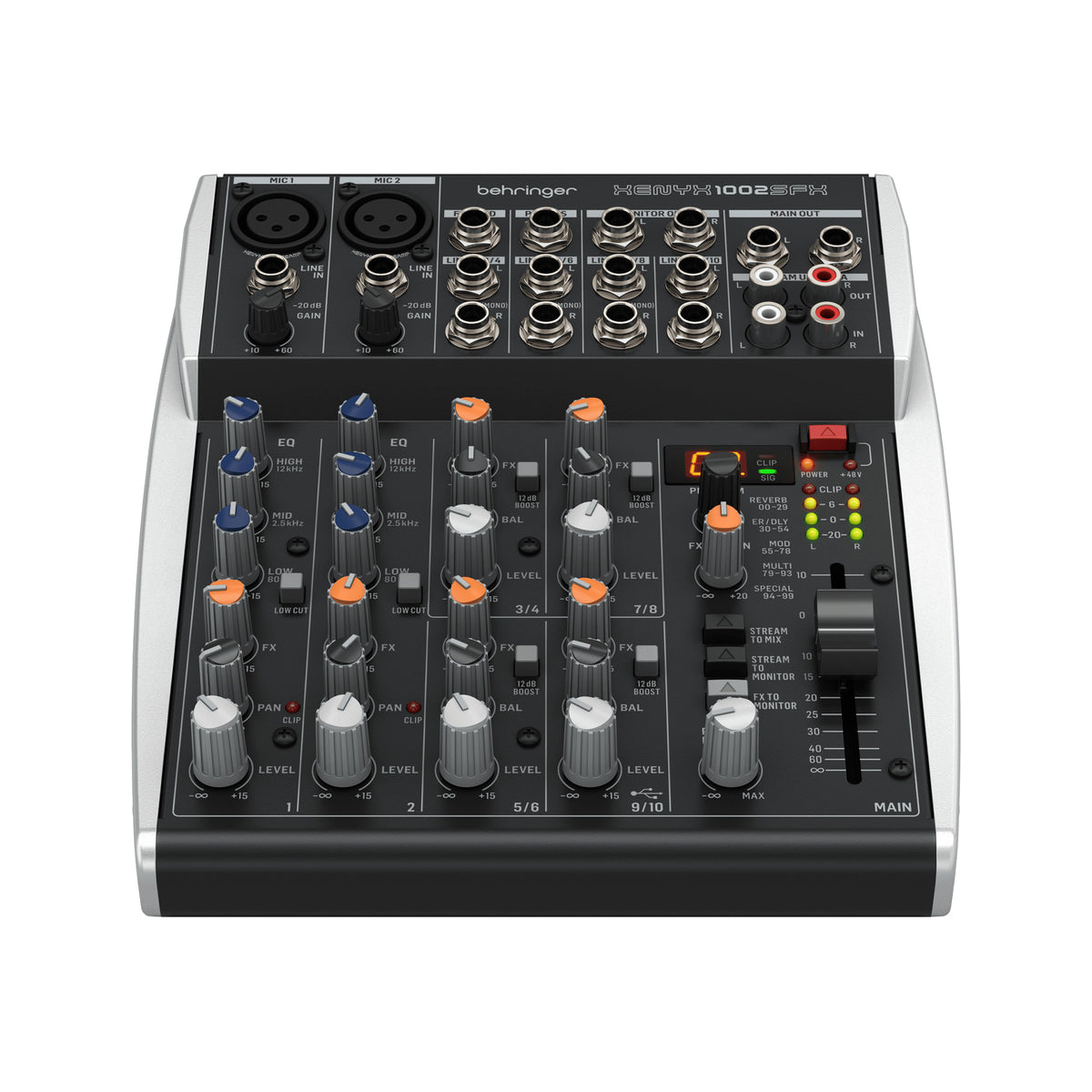 Behringer Xenyx 1002SFX 10-Channel Analog Mixer – Swee Lee Indonesia