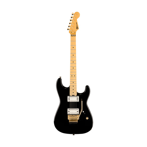 Charvel American Neo Classic San Dimas Style 1 HH FR Electric Guitar, Gloss Black