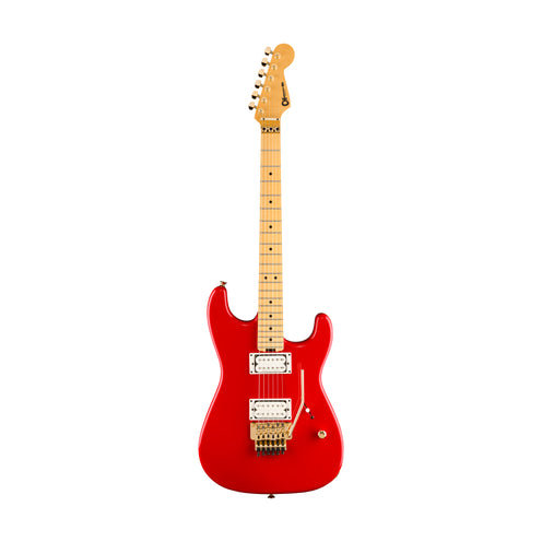 Charvel American Neo Classic San Dimas Style 1 HH FR Electric Guitar, Ferrari Red