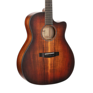 Cort Core-GA All Blackwood Acoustic Guitar w/Deluxe Soft Case, Open Pore Light Burst