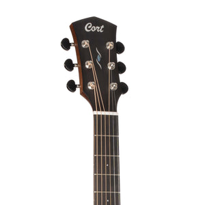 Cort Core-GA All Blackwood Acoustic Guitar w/Deluxe Soft Case, Open Pore Light Burst