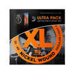 D'Addario EXL110-NYXL1046 Nickel Wound Electric Guitar Strings 10-46, Regular Light (Ultra Pack)