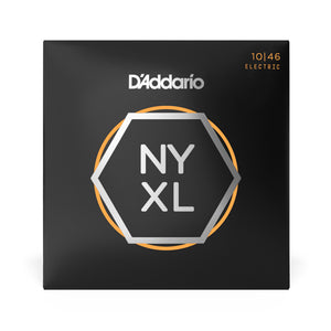 D'Addario EXL110-NYXL1046 Nickel Wound Electric Guitar Strings 10-46, Regular Light (Ultra Pack)