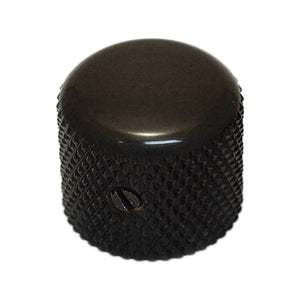DiMarzio DM-2110BK Barrel Knob, Black Chrome