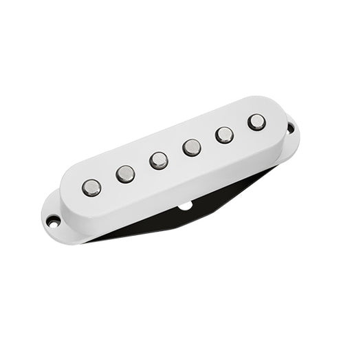 DiMarzio DP176W True Velvet Bridge Singlecoil Guitar Pickup, White