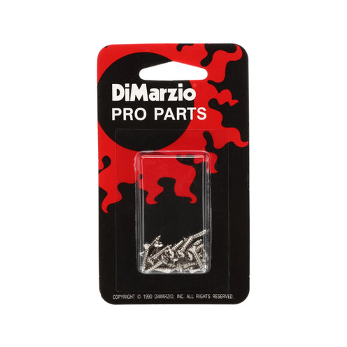 DiMarzio FH1000C Fender style Pickguard and Backplate Screws, Chrome, Set of 24