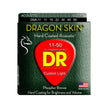 DR Strings DSA-11 Dragon-Skin Phosphor Bronze Coated Acoustic Guitar Strings, Custom Light, 11-50