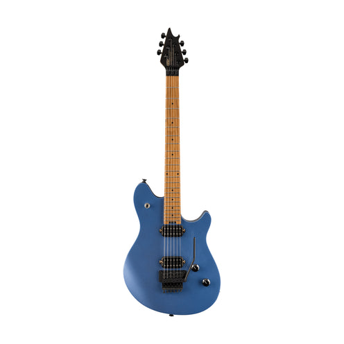 EVH Wolfgang WG Standard Electric Guitar, Baked Maple FB, Pelham Blue