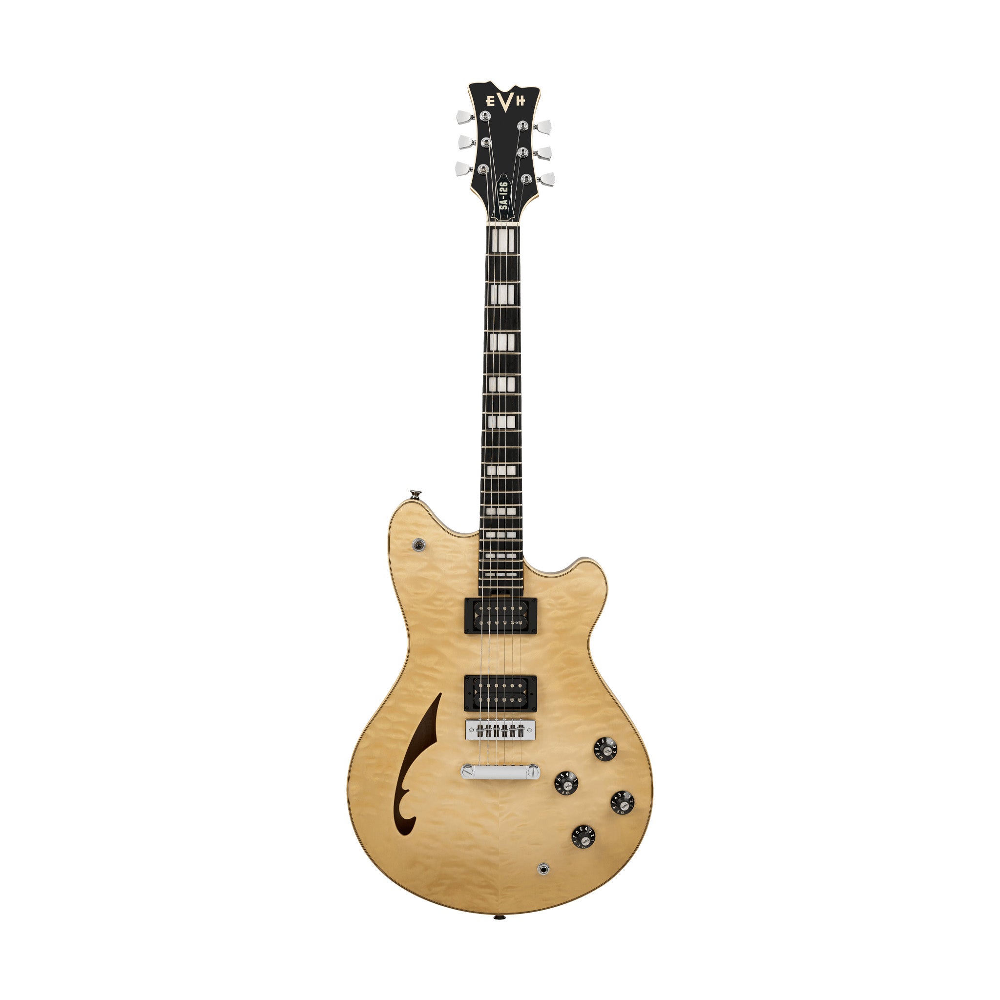 EVH SA-126 Special Quilted Semi-Hollowbody Electric Guitar, Maple