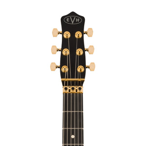 EVH Star Limited Electric Guitar, Ebony FB, Stealth Black with Gold Hardware