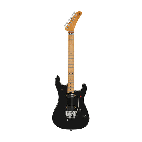 EVH 5150 Series Deluxe Electric Guitar, Baked Maple FB, Black