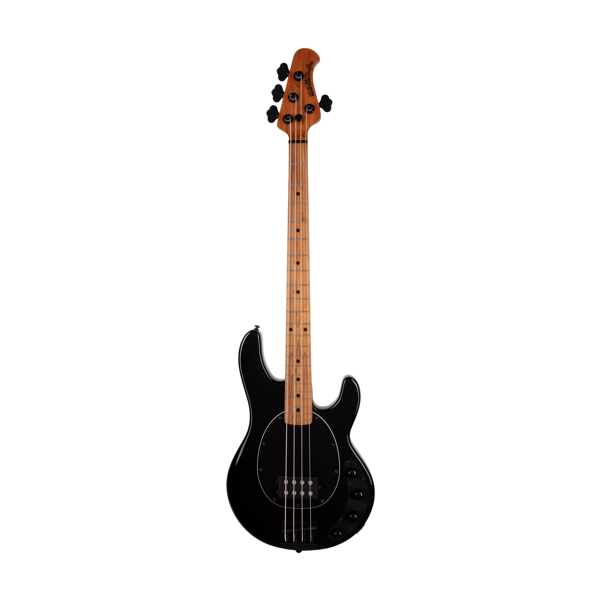 Ernie Ball Music Man StingRay Special Bass Guitar, Maple FB, Black