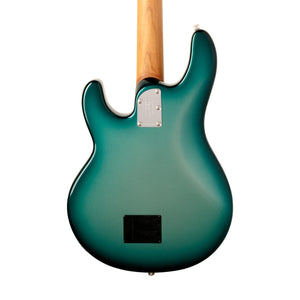 Ernie Ball Music Man StingRay Special Bass Guitar, Maple FB, Frost Green Pearl