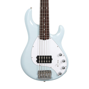 Ernie Ball Music Man StingRay Special 5 H Bass Guitar, RW FB, Sea Breeze