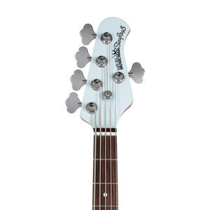 Ernie Ball Music Man StingRay Special 5 H Bass Guitar, RW FB, Sea Breeze