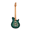Ernie Ball Music Man Axis Super Sport Electric Guitar, Roasted Maple FB, Yucatan Blue Flame