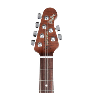 Ernie Ball Music Man StingRay HT Electric Guitar, Roasted Maple FB, Showtime