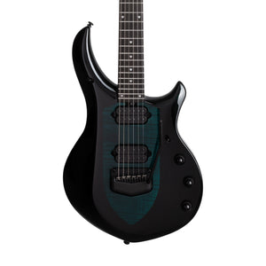 Ernie Ball Music Man John Petrucci Majesty 6 Electric Guitar, Ebony FB, Emerald Sky