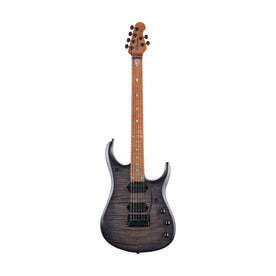Ernie Ball Music Man John Petrucci JP15 Electric Guitar, Maple FB, Translucent Black Flame
